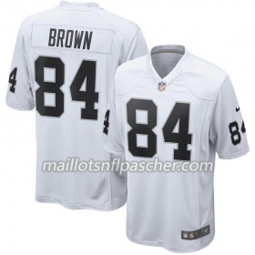 Maillot Oakland Raiders Antonio Brown 84 Nike Blanc - Homme